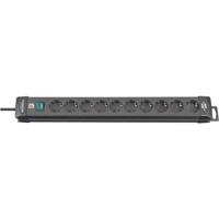 Stekkerdoos Premium-Line 10-Wegs 3.00 m Zwart - Geaard - thumbnail