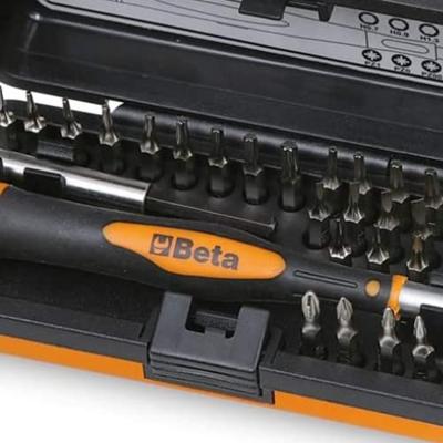 Beta 1256/C36-2 Microschroevendraaier met 36 verwisselbare 4-mm bits - 012560100 - thumbnail