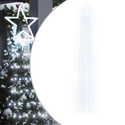 VidaXL Kerstboomverlichting 320 koudwitte led's 375 cm VidaXL Kerstboomverlichting 320 koudwitte led's 375 cm