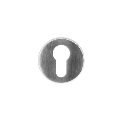 Hdd Pro Cylinderplaatje Rond Klikrozas 50 Mm Inox Look Hdd Pro Cylinderplaatje Rond Klikrozas 50 Mm Inox Look