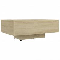 VidaXL Salontafel 85x55x31 cm bewerkt hout sonoma eikenkleurig - thumbnail