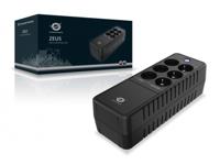 Conceptronic ZEUS05E UPS Stand-by (Offline) 0,65 kVA 360 W 6 AC-uitgang(en) - thumbnail