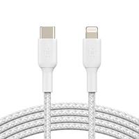 Belkin BOOSTCHARGE gevlochten USB-C naar Lightning kabel - thumbnail