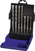 Promat/Tecwerk Hamerboorset | SDS-Plus | 7-delig SDS-Plus | kunststofbox - 4000864095 - thumbnail