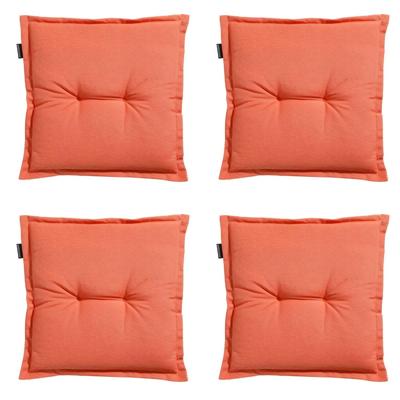 Zit universeel Panama flame orange 50 cm x 50 cm (4 stuks) Madison - Madison Zit universeel Panama flame orange 50 cm x 50 cm (4 stuks) Madison - Madison