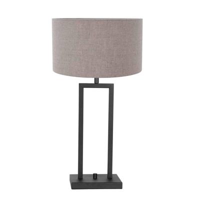 Steinhauer Landelijke schemerlampStanger met taupe kap - 8210ZW