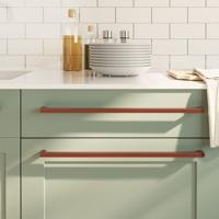 Handvatten 20 st 480 mm roestvrij staal bronskleurig - thumbnail