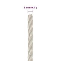 Werktouw 8 mm 50 m polypropeen wit - thumbnail