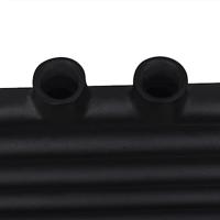 Radiator / handdoekenrek recht 500x764 mm zwart - thumbnail