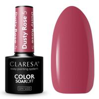 Claresa uv/led gellak 5ml dusty rose 5 - thumbnail