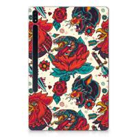 Tablet Backcover met foto voor Samsung Galaxy Tab S7 Plus | S8 Plus Old Skool - thumbnail