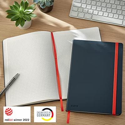 Leitz 44820089 Notitieboek Geruit Grijs Aantal paginas: 80 DIN B5 Leitz 44820089 Notitieboek Geruit Grijs Aantal paginas: 80 DIN B5