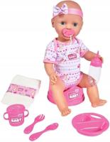 New Born Baby drink- en plaspop, 8dlg. - thumbnail