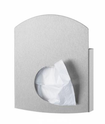 PlastiQline Exclusive PlastiQline Exclusive hygiënezakjeshouder papier/plastic PQXHyg - RVS