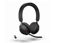 Evolve2 65 MS Stereo - Bluetooth Headset - op oor - draadloos - USB-A - noise isolating - bluetooth 5.0 - thumbnail