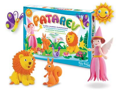 Zelfhardende boetseerklei - SENTOSPHERE - Patarev - Set van 6 potjes van 18 g - Rekbaar - Geurig - Geschikt voor kinderen vanaf 5 jaar Zelfhardende boetseerklei - SENTOSPHERE - Patarev - Set van 6 potjes van 18 g - Rekbaar - Geurig - Geschikt voor kinderen vanaf 5 jaar