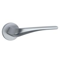 Aprile Massieve Deurkruk Dalia Mat Chroom Op Rond Rozet - thumbnail