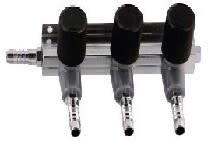 Luchtverdeler 9 mm - 3 uitgangen Luchtverdeler 9 mm - 3 uitgangen