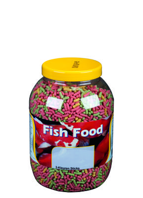 Visvoer 3 Kleuren sticks PL 200 gram Velda VT - Vt