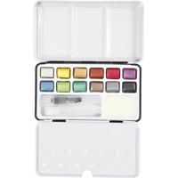 Creativ Company Art aqua aquarelverf metallic, 12 kleuren - thumbnail