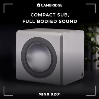Cambridge Audio: MINX X201 Subwoofer - Wit