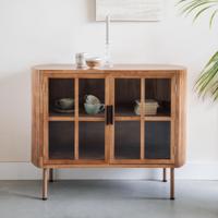 ZILT Dressoir 'Horacio' Rubberhout, 100cm - thumbnail