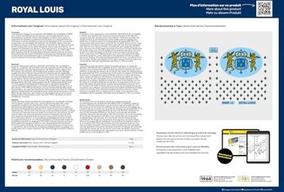 Heller 80892 Royal Louis Bouwpakket Schaal 1:200 - thumbnail