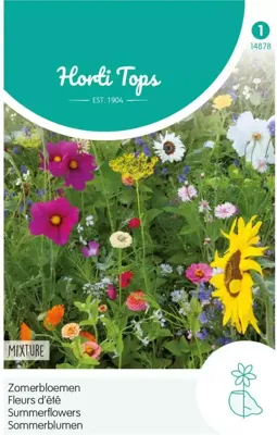 Zaden Zomerbloemen gemengd Hortitops - Hortitops