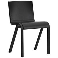 Audo Copenhagen Ready eetkamerstoel zwart gelakt eiken - thumbnail