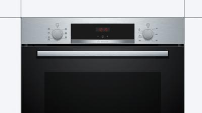 Bosch Serie 2 HBA513BS1 oven Elektrische oven 71 l Roestvrijstaal A Bosch Serie 2 HBA513BS1 oven Elektrische oven 71 l Roestvrijstaal A