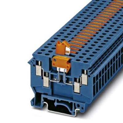 Phoenix Contact 2775223 Doorgangsserieklem 6.2 mm Schroeven Blauw 50 stuk(s)
