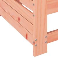 Tuinbank met armleuning en klaptafel massief douglashout - thumbnail