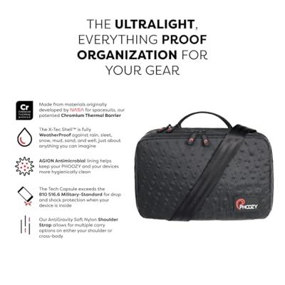 Phoozy TechCapsule accessoires bag - Black