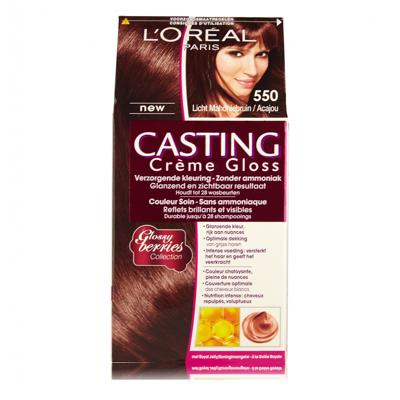 Casting Casting creme gloss 550 Licht Mahoniebruin 1 Set