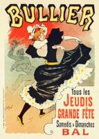 Poster - Bullier, Pour Le bal, 1899, Premium Print, verpakt in stevige kartonnen rolkoker - thumbnail