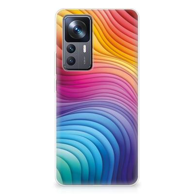 TPU Hoesje voor Xiaomi 12T | 12T Pro Regenboog TPU Hoesje voor Xiaomi 12T | 12T Pro Regenboog