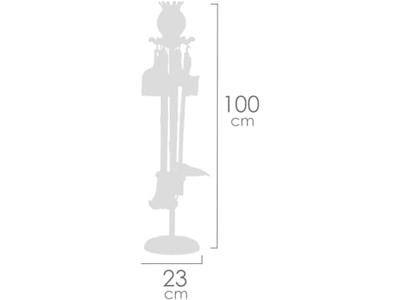 Reinig & Opberg Kit Pipo 23 x 23 x 100 cm