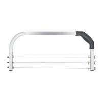 Krumble Taartsnijder - 3 messen - verstelbaar - Grijs - thumbnail