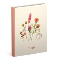 Agenda 2026 Lannoo pocket Flowers Bouquet 7dagen/2pagina's roze - thumbnail
