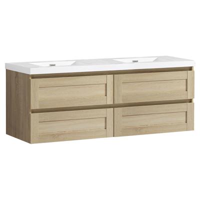 Badkamermeubel Differnz Reno FSC 119.5x45.5x55 cm Eiken Differnz Badkamermeubel Differnz Reno FSC 119.5x45.5x55 cm Eiken Differnz