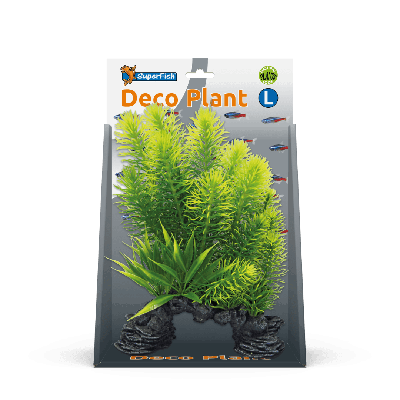 Superfish Deco Plant L Myriophyllum - Onderhoudsvrij, Veilig Aquarium Decoratie