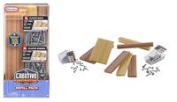Pacchetto di legno, chiodi e viti per costruzioni creative - thumbnail