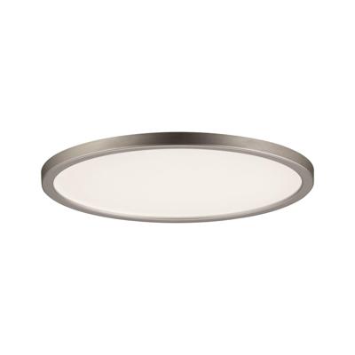 Paulmann Areo LED-inbouwpaneel voor badkamer LED LED vast ingebouwd 12 W IP44 Nikkel (mat)