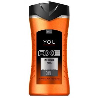 AXE You Energised douchegel Mannen Lichaam & haar 400 ml