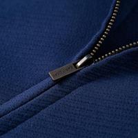 Kindervest met rits 92 marineblauw - thumbnail