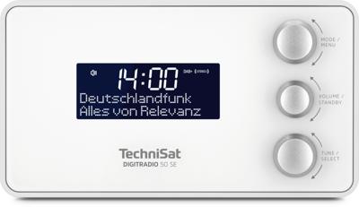 TechniSat Digitradio 50 SE Wekker radio Wit