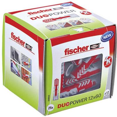 Fischer DUOPOWER 12x60 25 St - 538253 Fischer DUOPOWER 12x60 25 St - 538253
