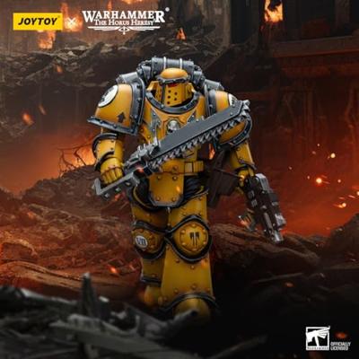 JoyToy Warhammer 40K: Imperial Fists Legion MkIII Despoiler met kettingwoord 1:18 schaal figuur