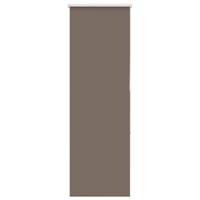 Rolgordijn verduisterend koffie 50x130 cm stofbreedte 45,7 cm - thumbnail