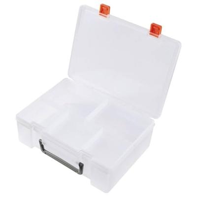 TRU COMPONENTS Assortimentsdoos (l x b x h) 250 x 190 x 80 mm Aantal vakken: 6 Variabele onderverdeling, Incl. handgreep Inhoud 1 stuk(s)